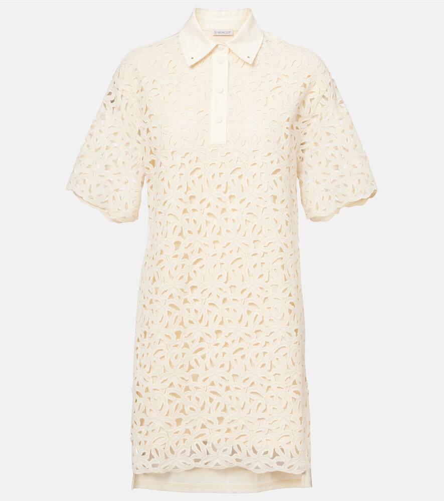 Хлопковое кружевное мини-платье Moncler, 034 - White
Хлопковое кружевное мини-платье Moncler, 034 - White