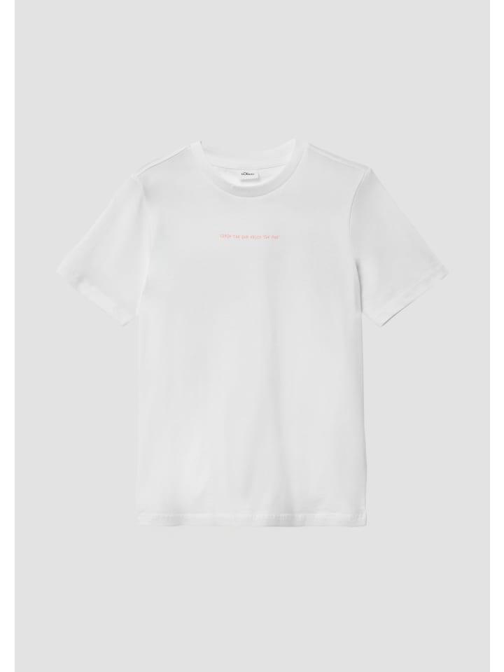 Футболка s.Oliver, белый
Футболка s.Oliver, белый