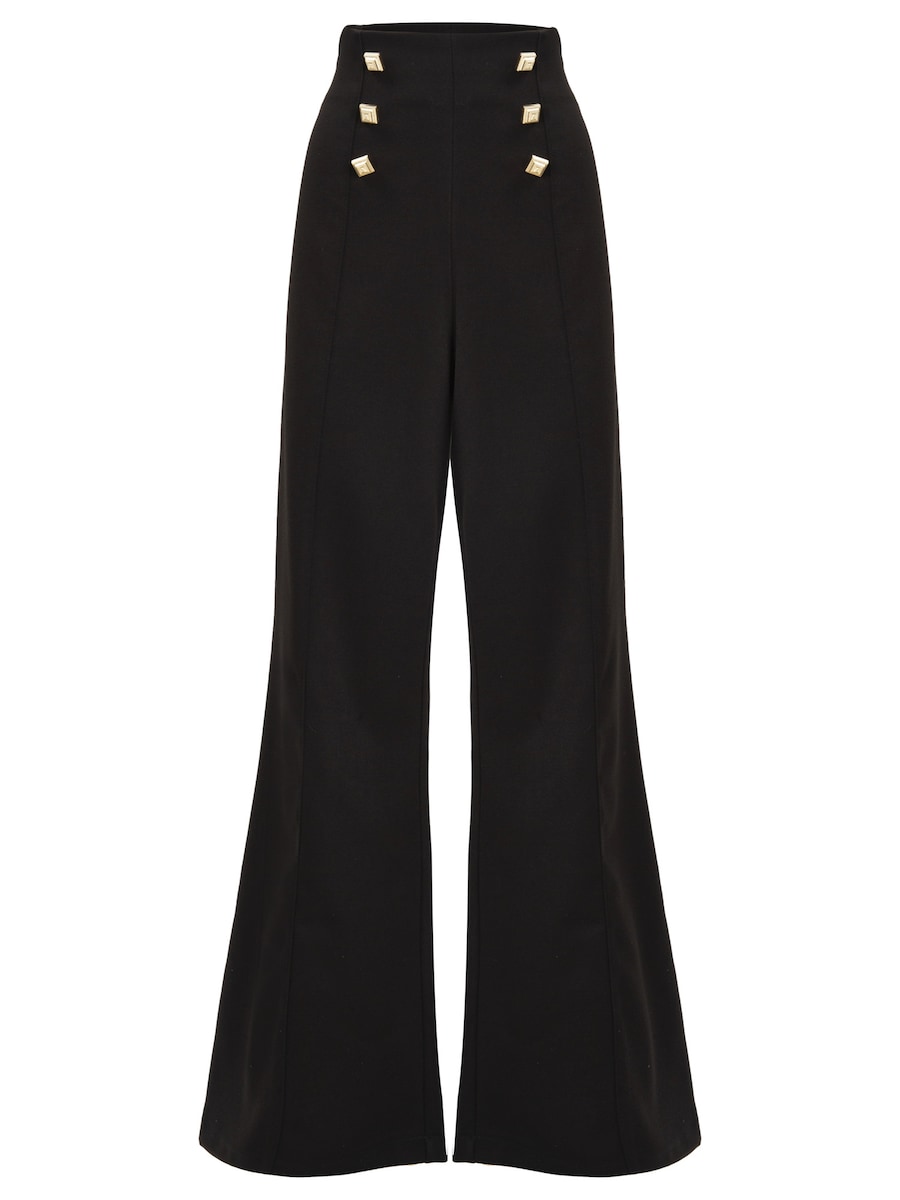 Расклешенные брюки Influencer, черный
Расклешенные брюки Influencer, черный