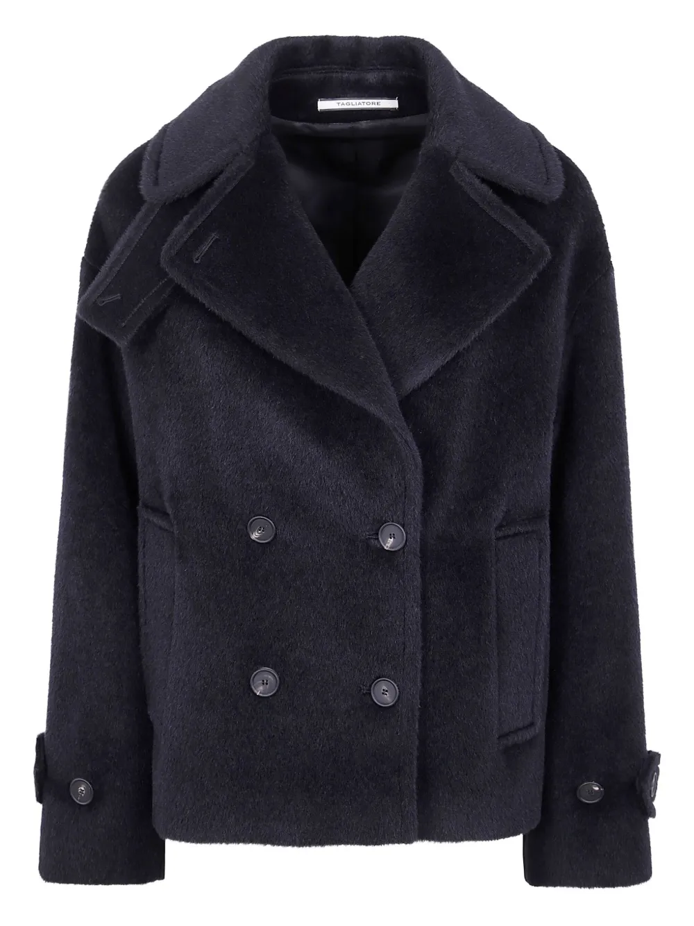 Двубортный жакет Sheila из смеси альпаки и шерсти TAGLIATORE, черный
Двубортный жакет Sheila из смеси альпаки и шерсти TAGLIATORE, черный