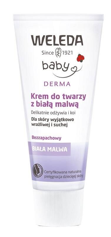 Weleda Baby Derma крем для лица для детей, 50 ml
Weleda Baby Derma крем для лица для детей, 50 ml