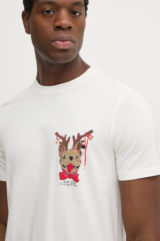 Хлопковая футболка Lindbergh, бежевый
Хлопковая футболка Lindbergh, бежевый