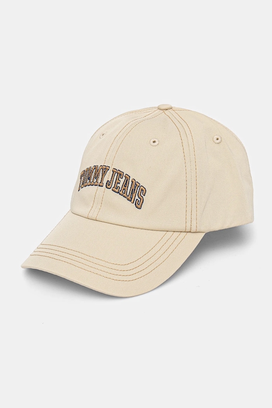 Хлопковая кепка с козырьком Tommy Jeans, бежевый
Хлопковая кепка с козырьком Tommy Jeans, бежевый