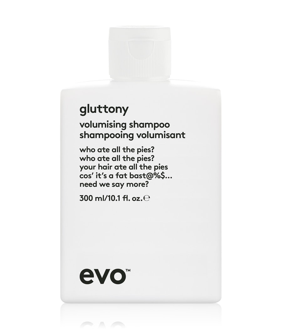 Шампунь для волос evo gluttony volumising shampoo, 300 ml
Шампунь для волос evo gluttony volumising shampoo, 300 ml