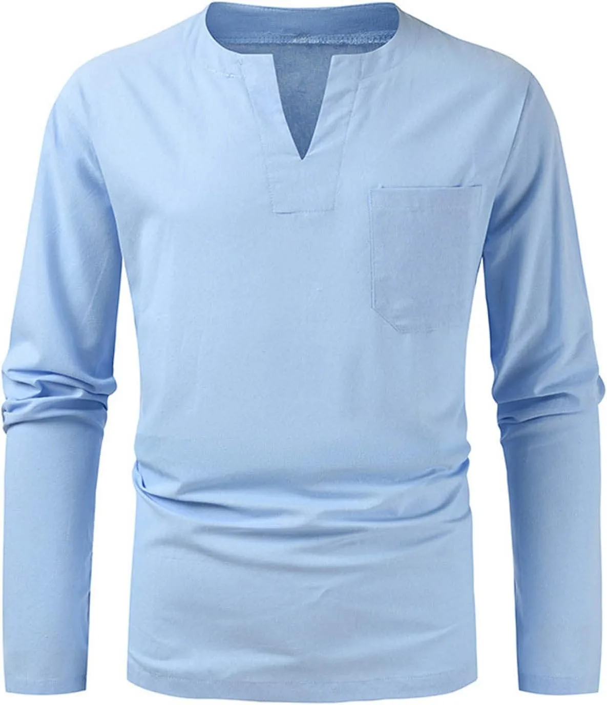 Футболка Muscularfit для мужчин, лето 2023, повседневная, V-образный вырез, длинный рукав, хлопок-лен
Футболка Muscularfit для мужчин, лето 2023, повседневная, V-образный вырез, длинный рукав, хлопок-лен