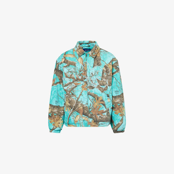 Куртка джинсовая Awake Ny Coaches с фирменным логотипом, синий
Куртка джинсовая Awake Ny Coaches с фирменным логотипом, синий