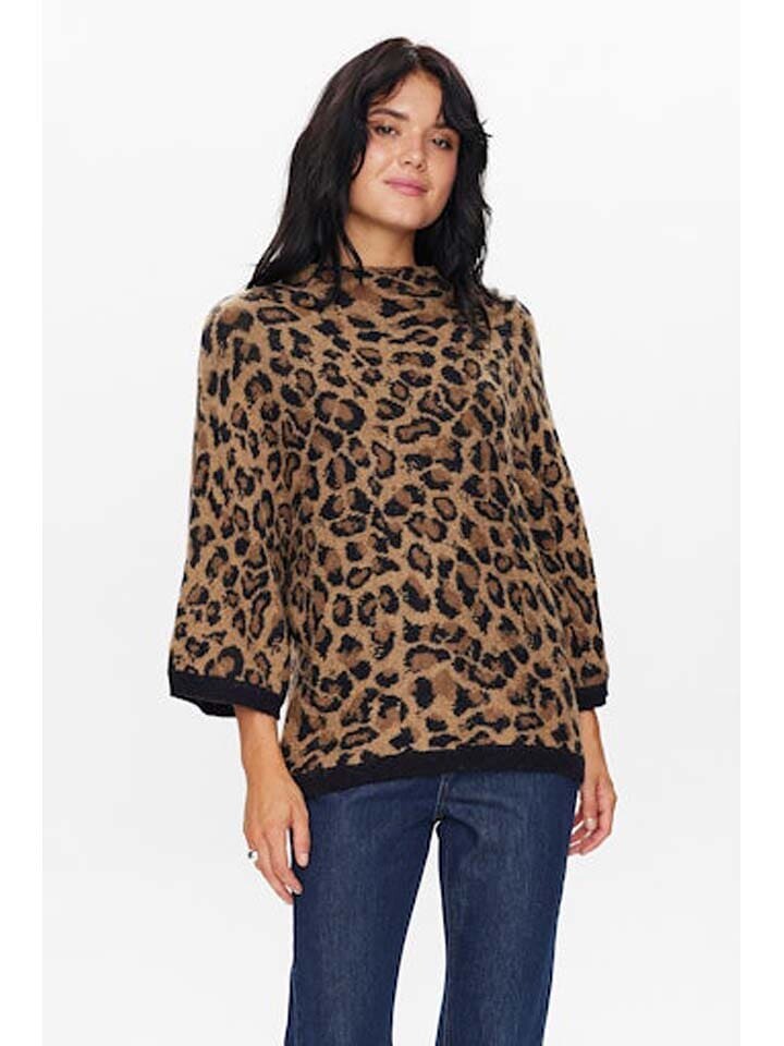 Пуловер NÜMPH Pullover, светло-коричневый
Пуловер NÜMPH Pullover, светло-коричневый