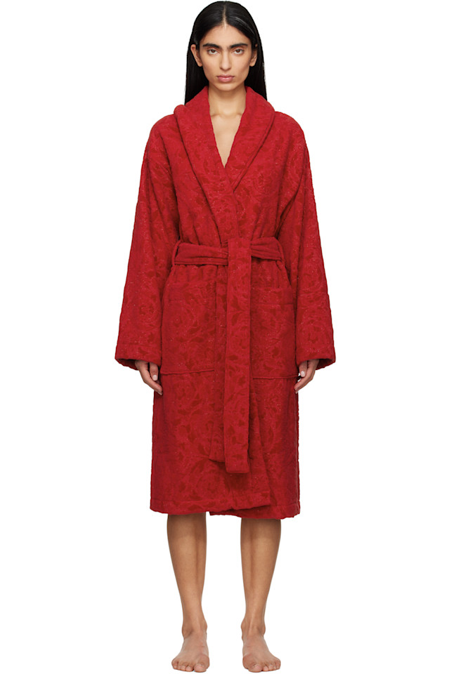 Банный халат Barocco Versace Underwear, красный
Банный халат Barocco Versace Underwear, красный