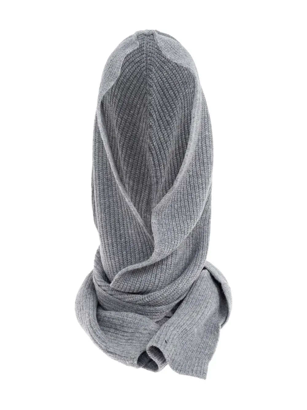 Шарф с капюшоном и ребристой вязкой BY MALENE BIRGER, серый
Шарф с капюшоном и ребристой вязкой BY MALENE BIRGER, серый