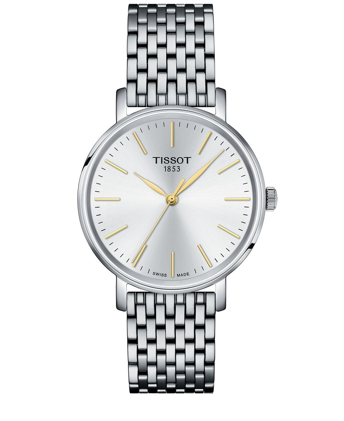 Женские швейцарские часы-браслет из нержавеющей стали Everytime 34 мм Tissot, серый
Женские швейцарские часы-браслет из нержавеющей стали Everytime 34 мм Tissot, серый