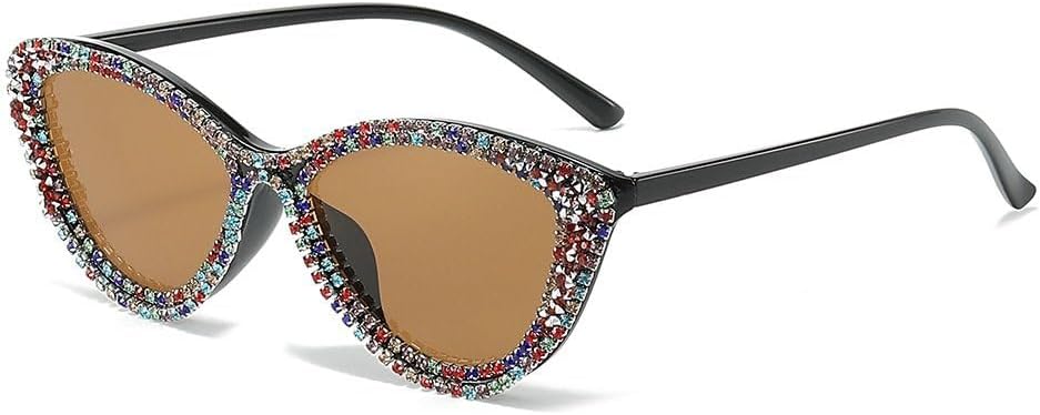 Солнцезащитные очки «кошачий глаз» с бриллиантами, модные солнцезащитные очки для женщин, черные линзы, сексуальные женские винтажные очки для активного отдыха, защита от ультрафиолета UV400 WNCKSQ, Brown
Солнцезащитные очки «кошачий глаз» с бриллиантами, модные солнцезащитные очки для женщин, черные линзы, сексуальные женские винтажные очки для активного отдыха, защита от ультрафиолета UV400 WNCKSQ, Brown