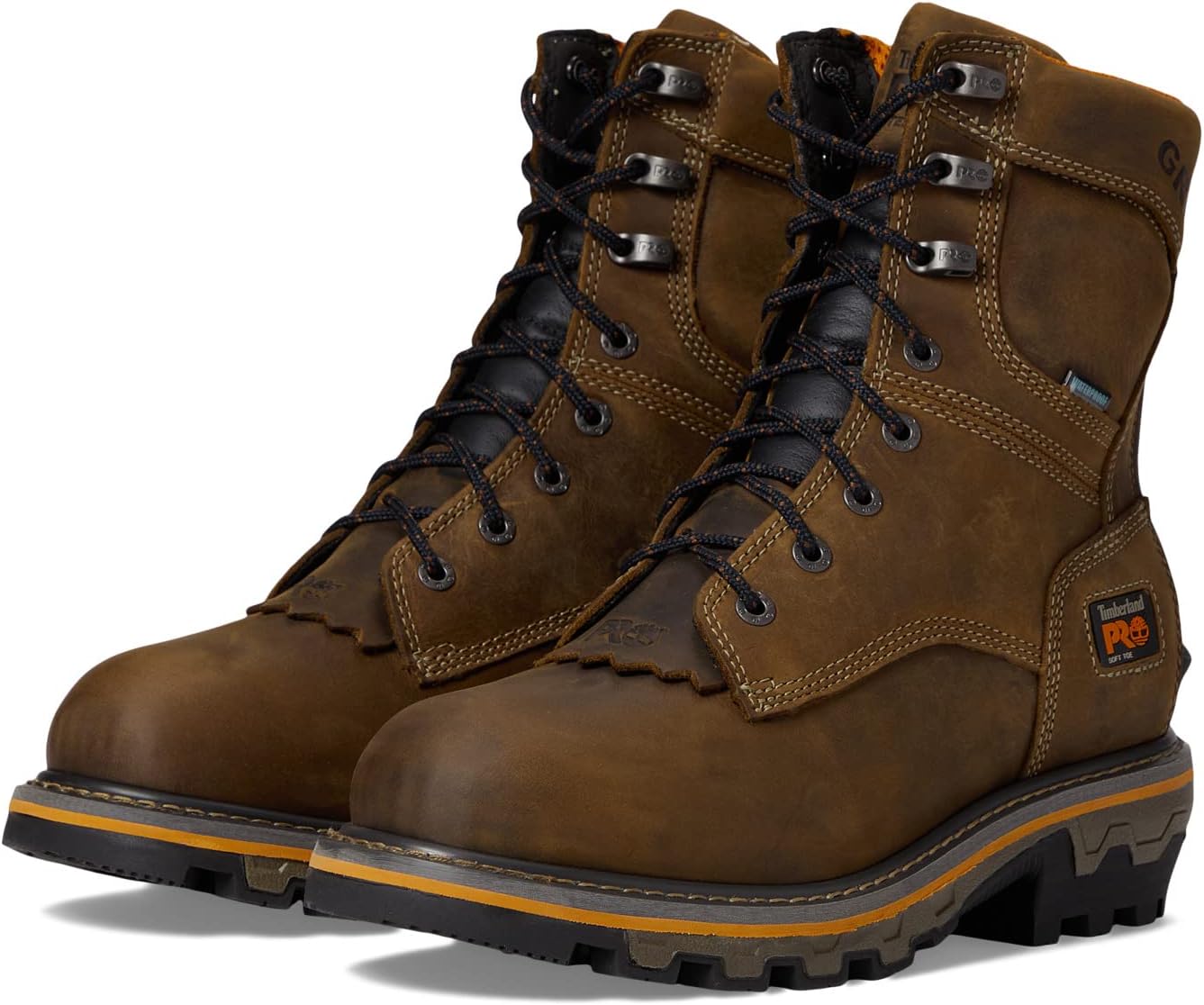 Ботинки Timberland PRO Boondock HD Logger 8" Soft Toe Waterproof, цвет Brown Earth Bandit
Ботинки Timberland PRO Boondock HD Logger 8" Soft Toe Waterproof, цвет Brown Earth Bandit