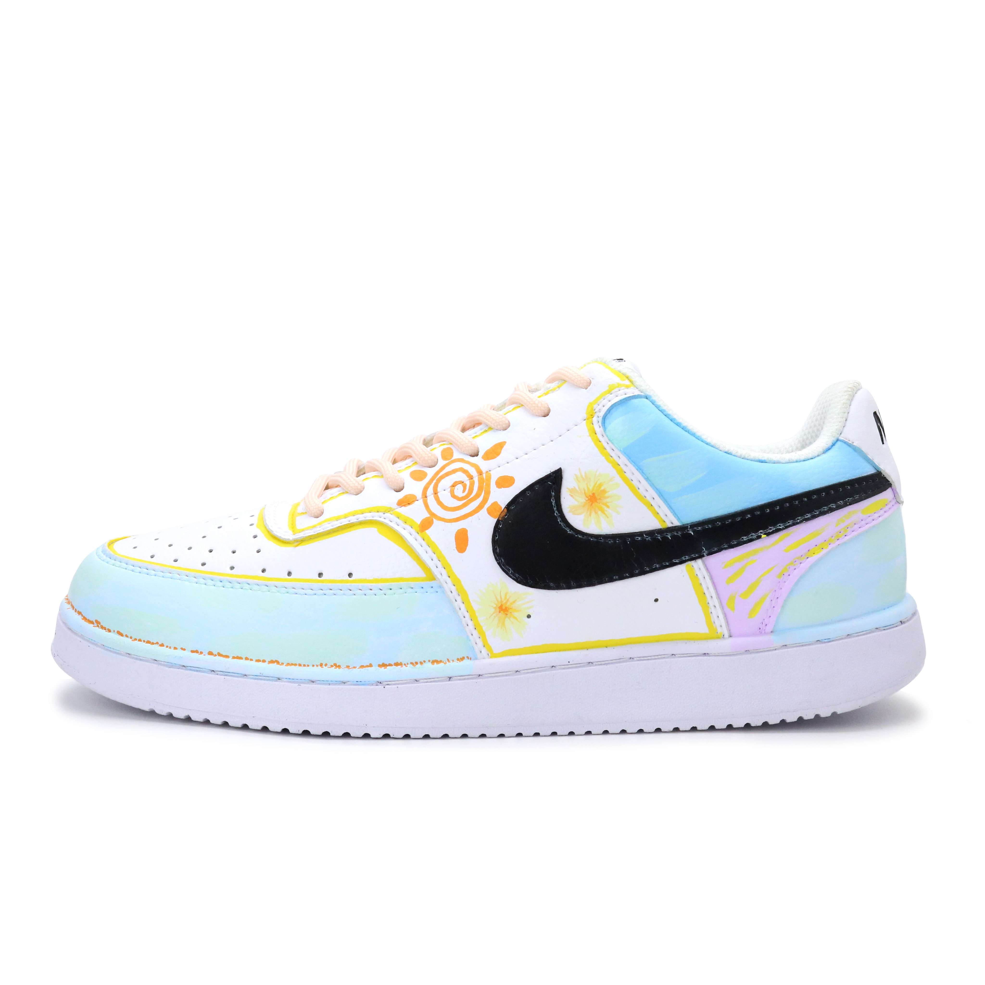 Nike Кроссовки Court Vision 1 Colour Palette с низким дышащим верхом для скейтборда, мужские, белые, синие, желтые
Nike Кроссовки Court Vision 1 Colour Palette с низким дышащим верхом для скейтборда, мужские, белые, синие, желтые