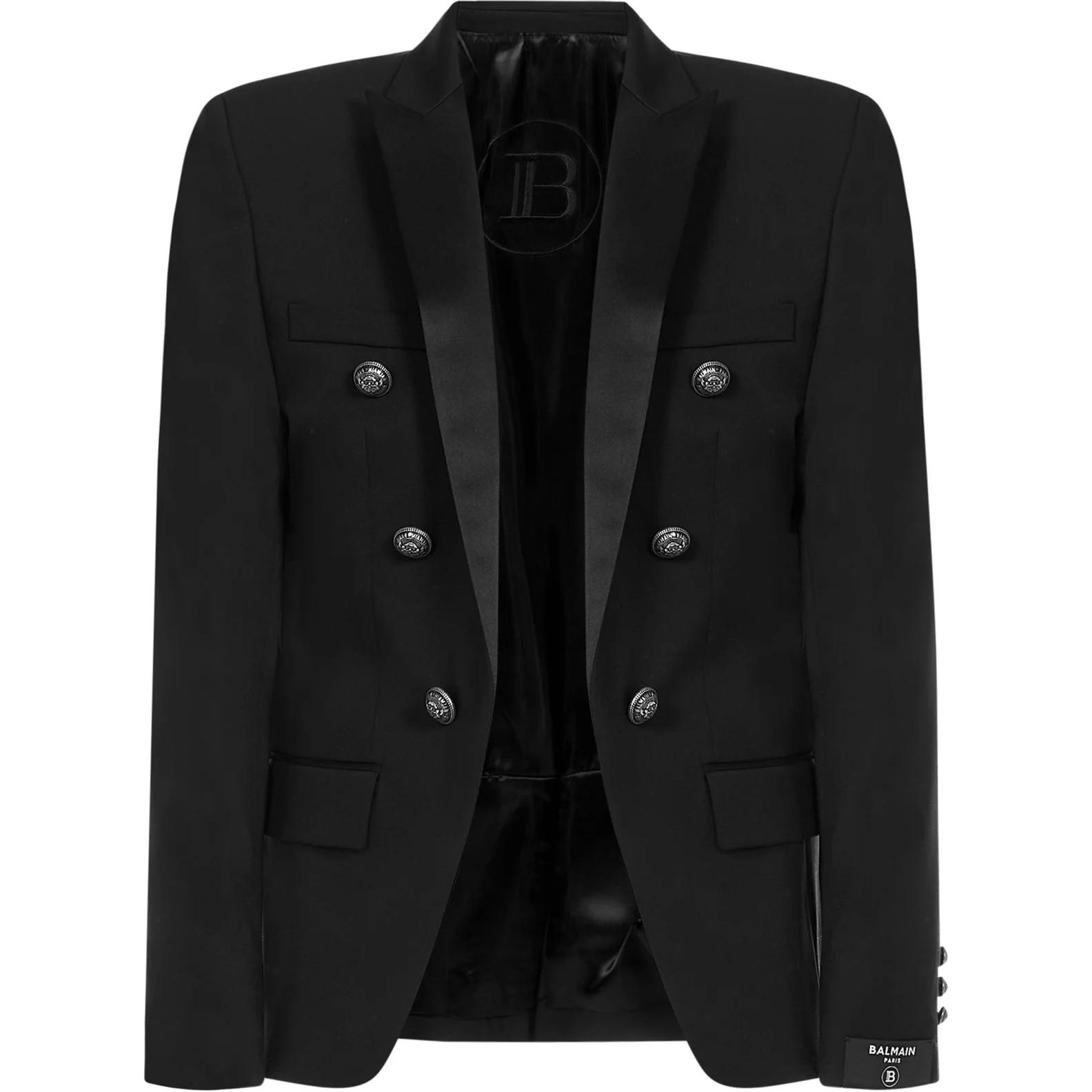 Костюм мужской черный BALMAIN
Костюм мужской черный BALMAIN