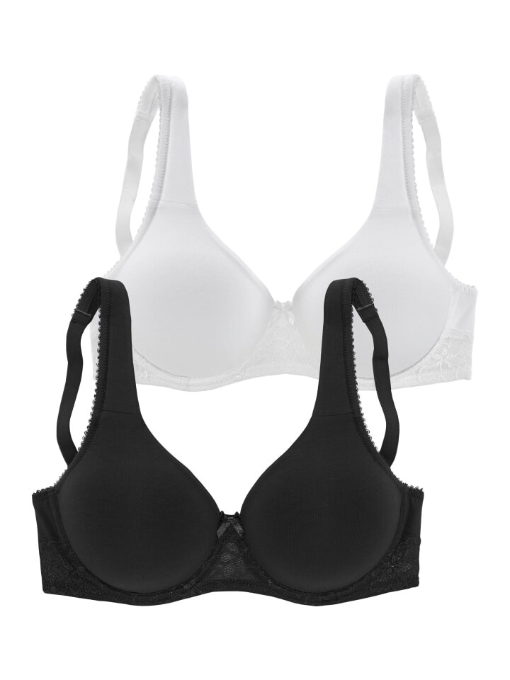 Бюстгальтер на косточках nuance, цвет schwarz + weiß
Бюстгальтер на косточках nuance, цвет schwarz + weiß