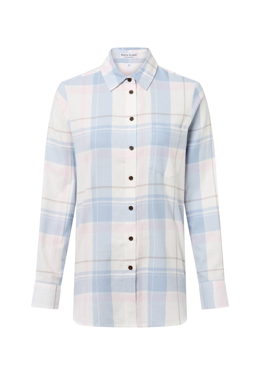 Блуза Marie Lund Button-down blouse, Blau Ecru - 0069/Blue
Блуза Marie Lund Button-down blouse, Blau Ecru - 0069/Blue