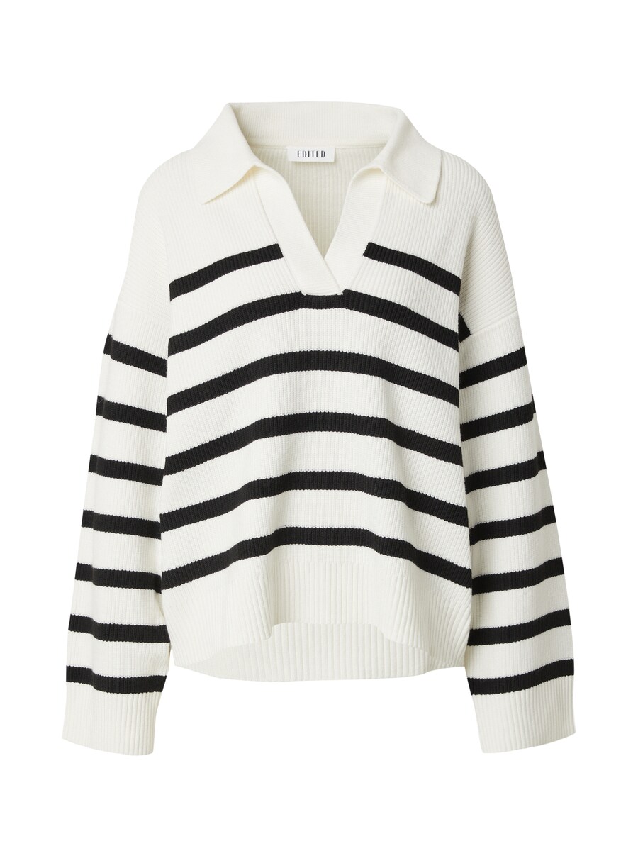 Свитер EDITED Taria, черный/белый
Свитер EDITED Taria, черный/белый