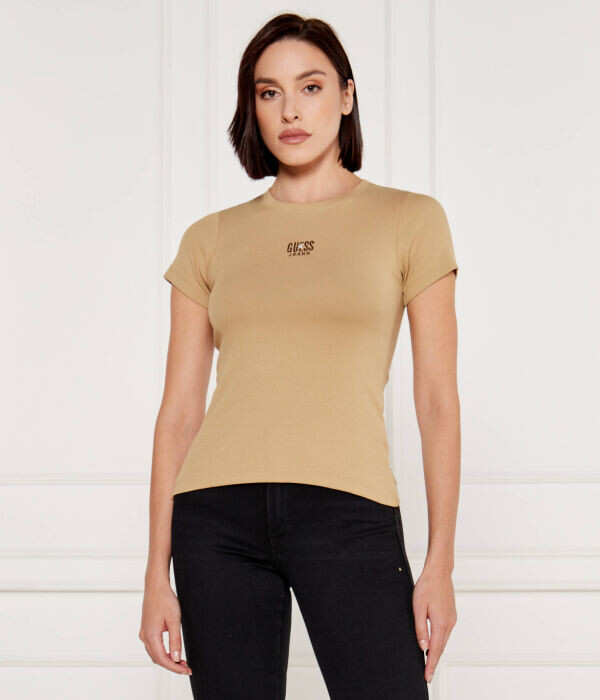 Футболка Guess Jeans Slim Fit, бежевый
Футболка Guess Jeans Slim Fit, бежевый