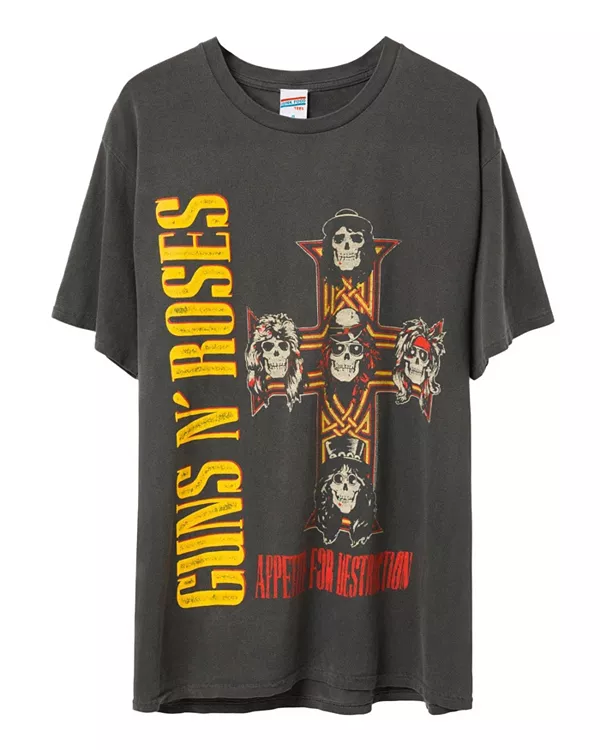 Футболка унисекс Guns N' Roses Cross Flea Market Junk Food Clothing, серый
Футболка унисекс Guns N' Roses Cross Flea Market Junk Food Clothing, серый