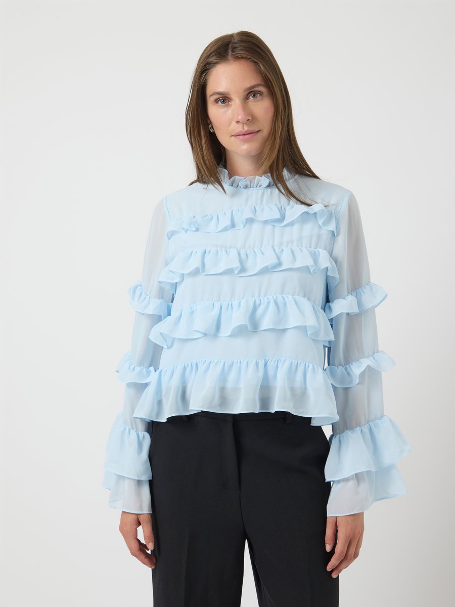 Блуза YAS YASZERA , Ice Water/Off-White
Блуза YAS YASZERA , Ice Water/Off-White