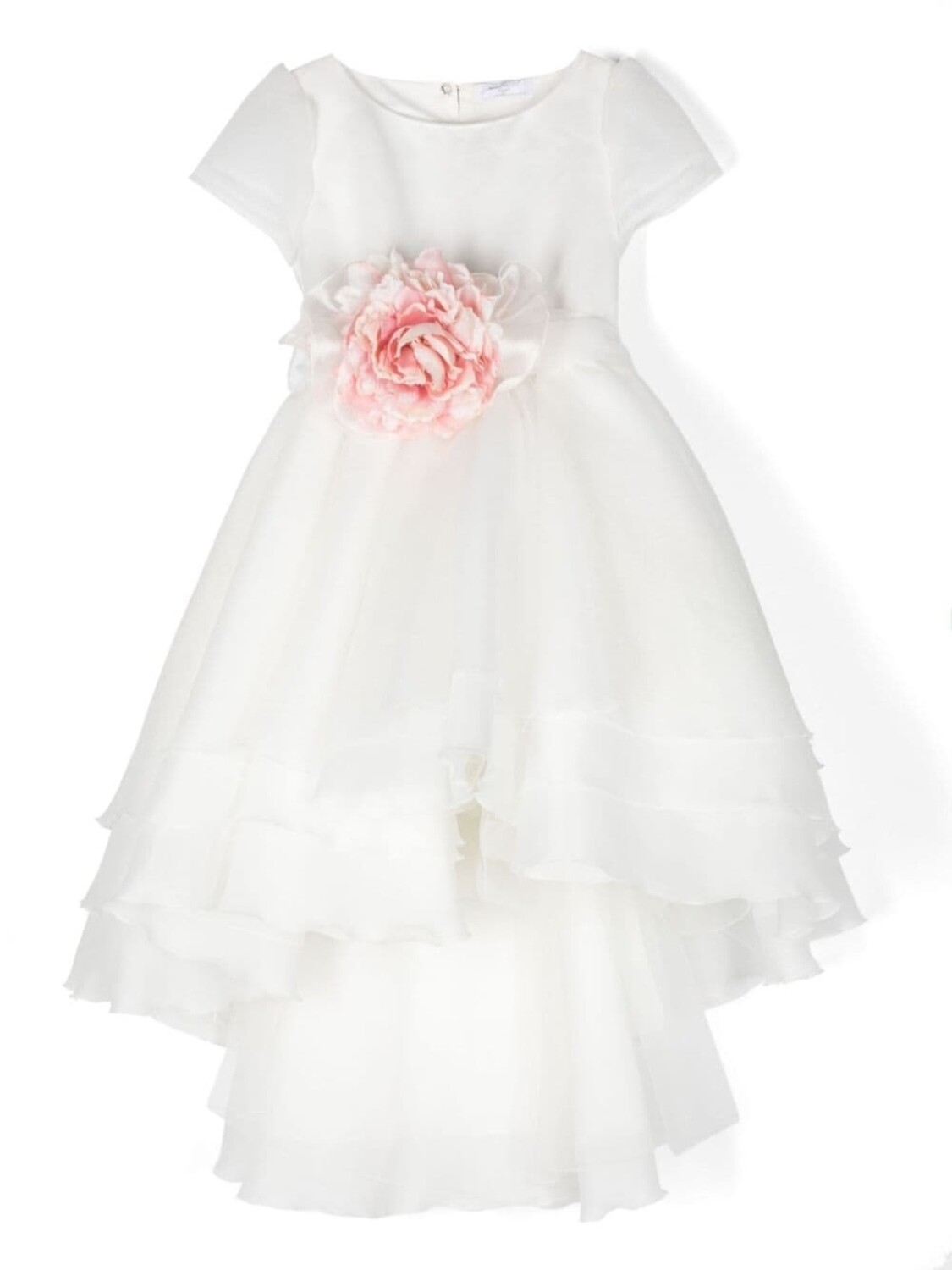 Monnalisa платье с цветочной аппликацией, белый
Monnalisa платье с цветочной аппликацией, белый