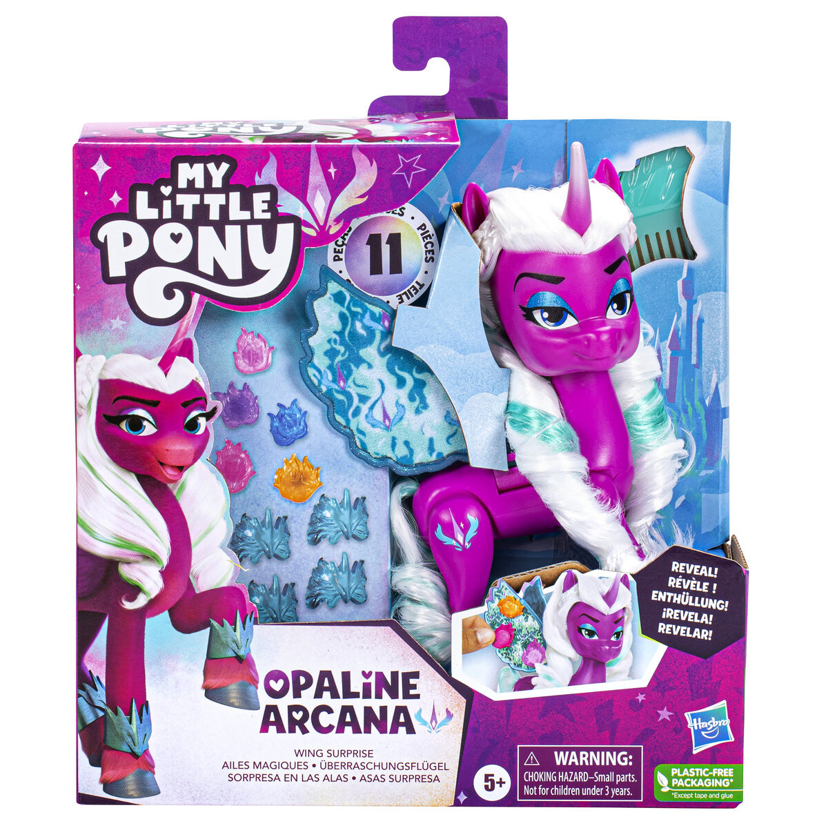 Hasbro, Фигурка My Little Pony, Пони с волшебными крыльямиI - Opaline, F64475L0
Hasbro, Фигурка My Little Pony, Пони с волшебными крыльямиI - Opaline, F64475L0