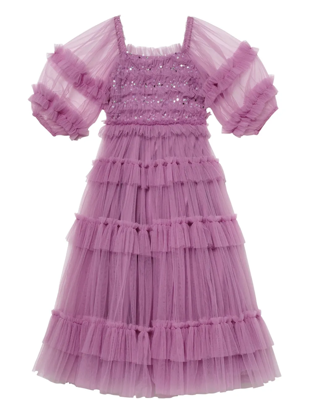 Ярусное платье из тюля Tutu Du Monde, фиолетовый
Ярусное платье из тюля Tutu Du Monde, фиолетовый