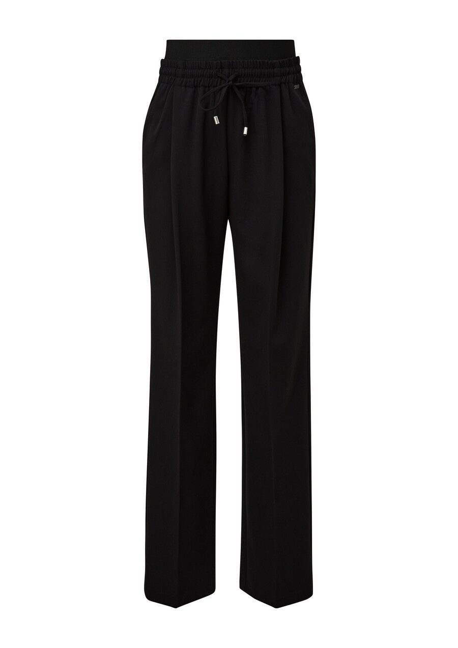 Обычные брюки в складку QS, черный
Обычные брюки в складку QS, черный