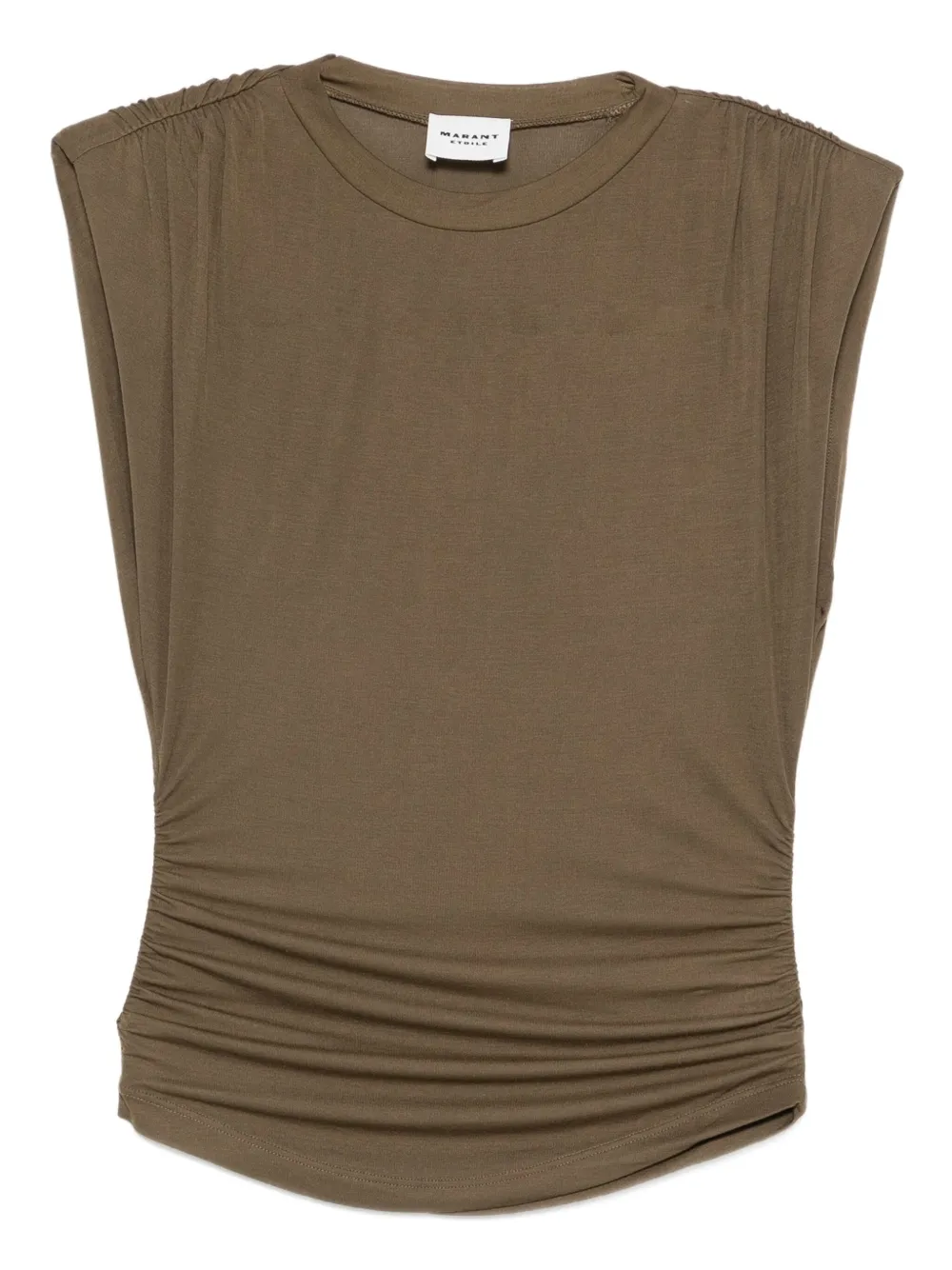 Футболка со сборками на плечах MARANT ÉTOILE, зеленый
Футболка со сборками на плечах MARANT ÉTOILE, зеленый