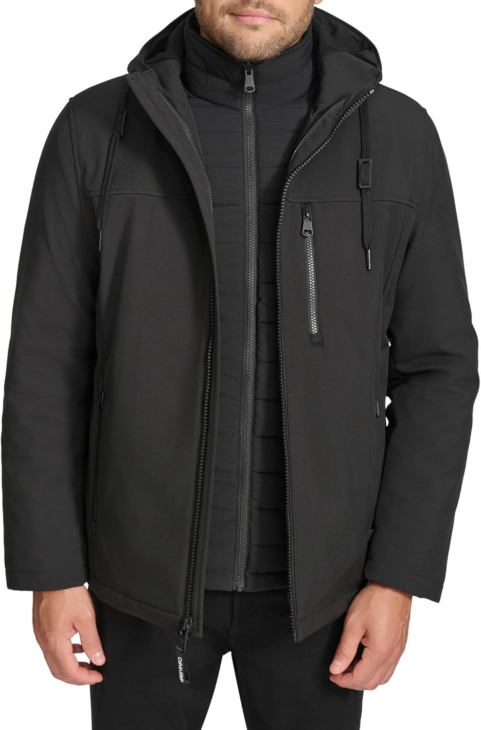 Мужская повседневная куртка Calvin Klein Essential с капюшоном, Black
Мужская повседневная куртка Calvin Klein Essential с капюшоном, Black