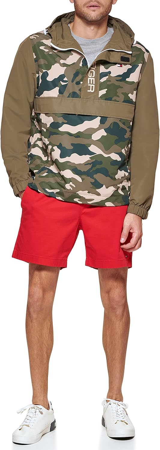 Мужская легкая куртка-поповер в стиле ретро от Tommy Hilfiger Taslan, New Camouflage
Мужская легкая куртка-поповер в стиле ретро от Tommy Hilfiger Taslan, New Camouflage