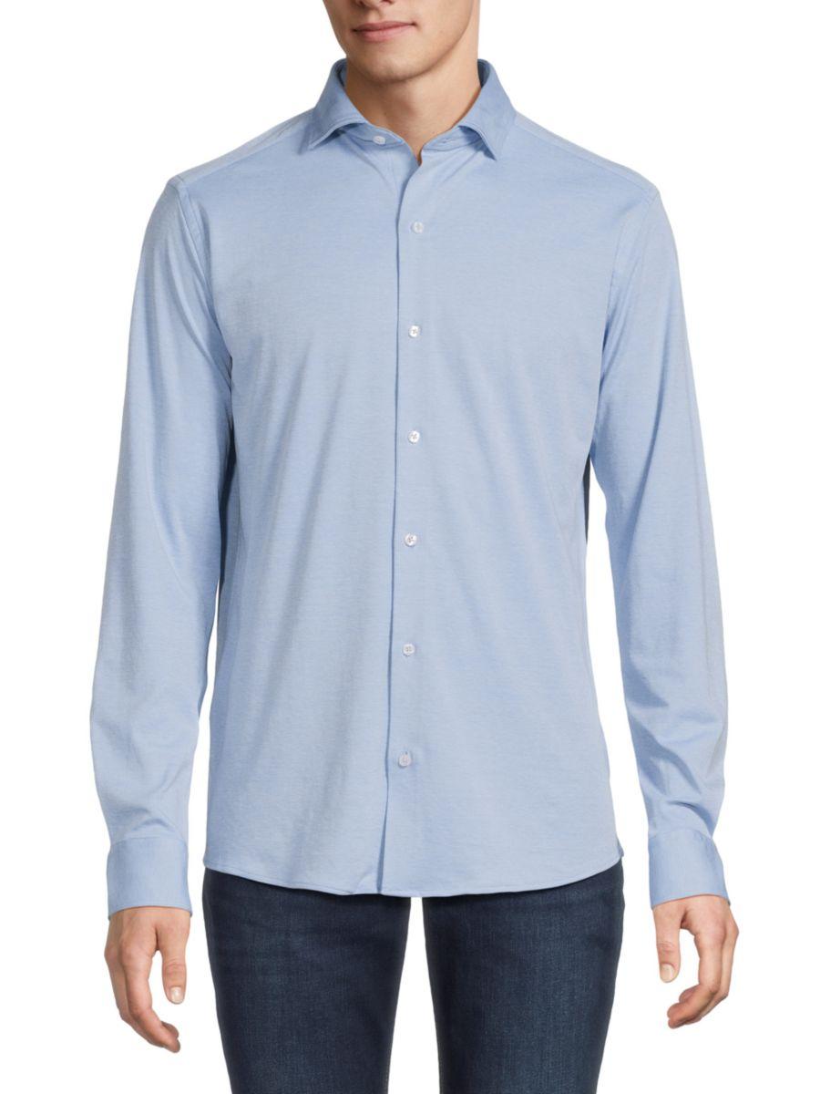 Однотонная рубашка Luchiano Visconti, цвет Sky
Однотонная рубашка Luchiano Visconti, цвет Sky