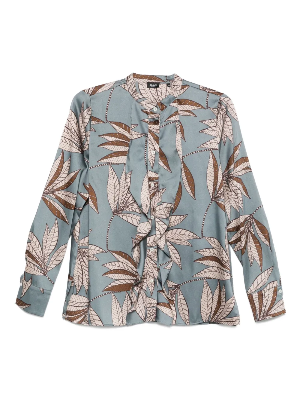 Рубашка с оборками и принтом Marella, синий
Рубашка с оборками и принтом Marella, синий