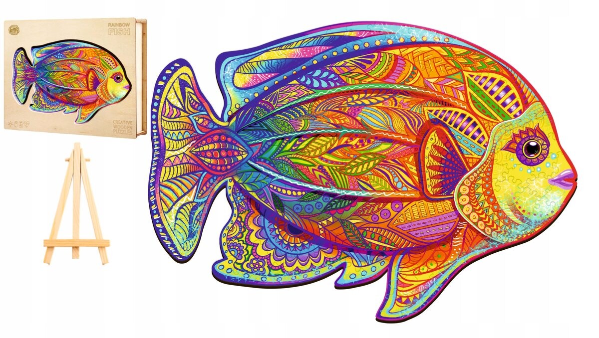 Деревянный Пазл Для Взрослых Большой 300 Штук Рыбки В Деревянной Коробке Pasjo24
Деревянный Пазл Для Взрослых Большой 300 Штук Рыбки В Деревянной Коробке Pasjo24