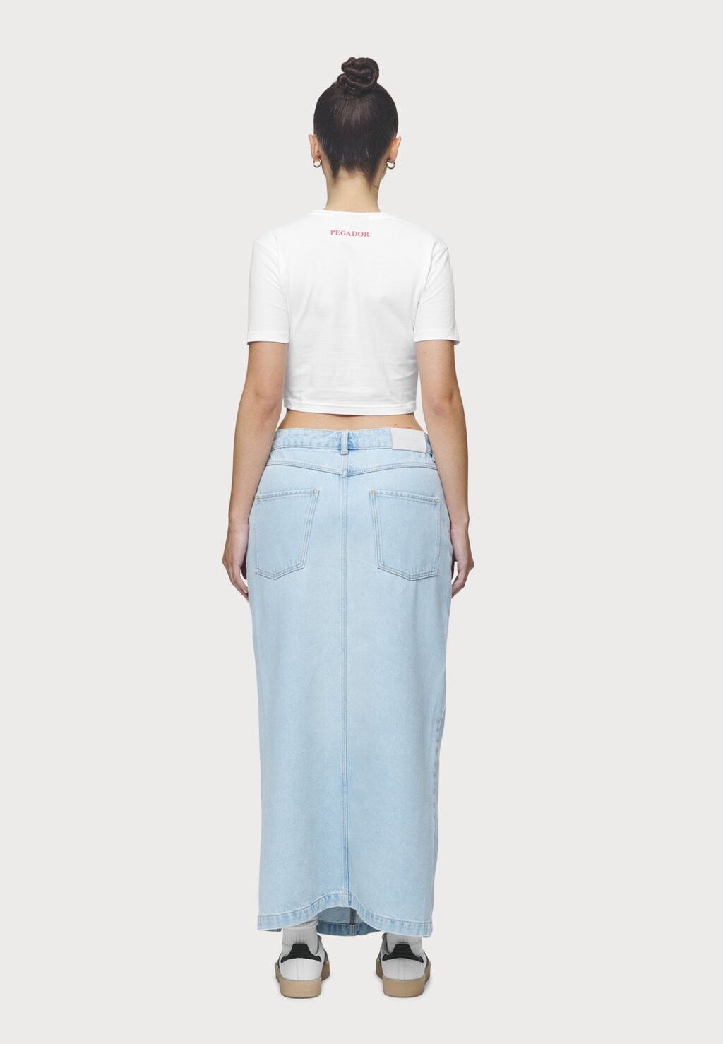 Юбка из денима AYA MIDI ZIP SKIRT Pegador, светло-голубой
Юбка из денима AYA MIDI ZIP SKIRT Pegador, светло-голубой