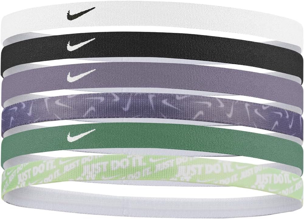 Повязки на голову Nike с принтом/силиконовая полоска фиксируют волосы и надежно фиксируют резинку - упаковка из 6 штук - унисекс (6 шт. - НАБРАННЫЕ - 12 шт.), 6Pk-Printed-12
Повязки на голову Nike с принтом/силиконовая полоска фиксируют волосы и надежно фиксируют резинку - упаковка из 6 штук - унисекс (6 шт. - НАБРАННЫЕ - 12 шт.), 6Pk-Printed-12