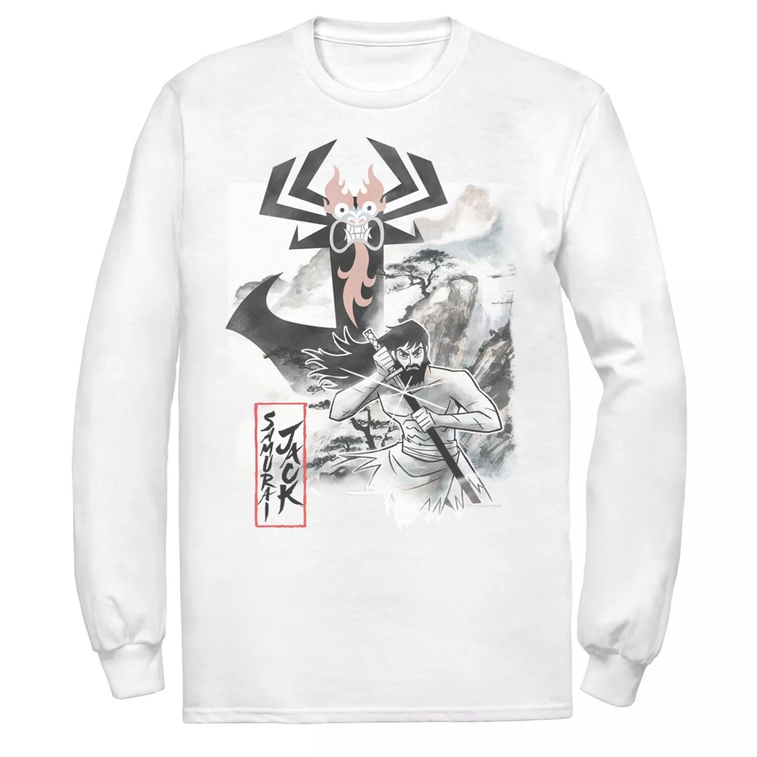 Мужская футболка Cartoon Network Samurai Jack Aku с акварельной краской и эскизом Licensed Character
Мужская футболка Cartoon Network Samurai Jack Aku с акварельной краской и эскизом Licensed Character