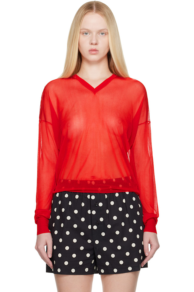 Свитер Mary Paloma Wool, красный
Свитер Mary Paloma Wool, красный