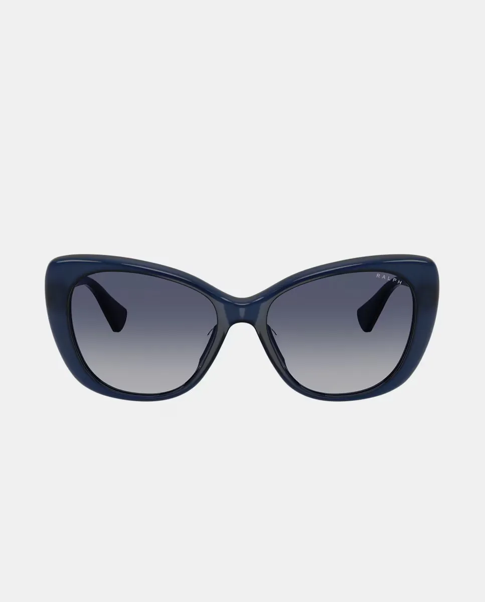Женские солнцезащитные очки-бабочки из ацетата с градиентными линзами Ralph Lauren, синий
Женские солнцезащитные очки-бабочки из ацетата с градиентными линзами Ralph Lauren, синий