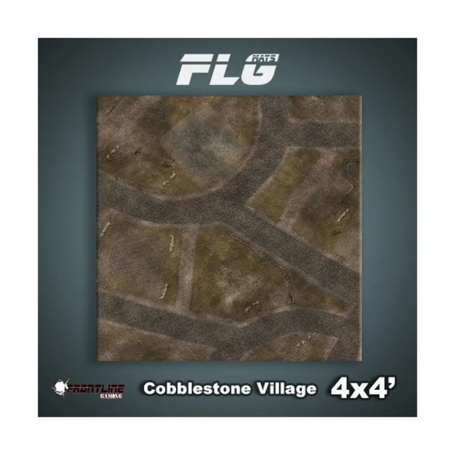 4 х 4 фута — Деревня булыжника, F.L.G. Mats 4' x 4'
4 х 4 фута — Деревня булыжника, F.L.G. Mats 4' x 4'