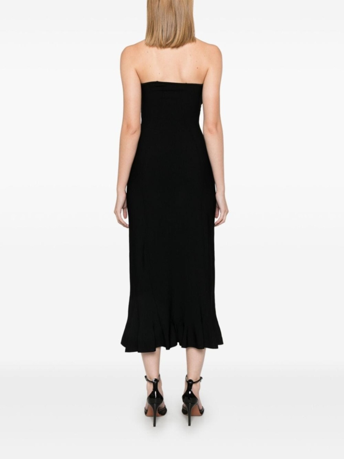 Nensi Dojaka трикотажное платье миди, черный
Nensi Dojaka трикотажное платье миди, черный