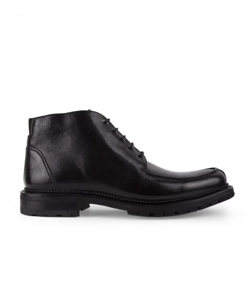 Мужские ботильоны со шнуровкой и круглым носком Roberto Ley, черный
Мужские ботильоны со шнуровкой и круглым носком Roberto Ley, черный