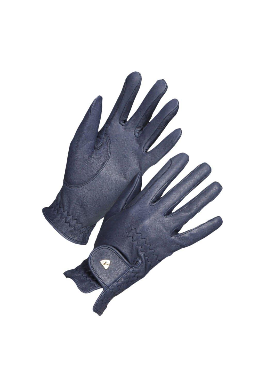 Кожаные перчатки для верховой езды Aubrion, темно-синий
Кожаные перчатки для верховой езды Aubrion, темно-синий