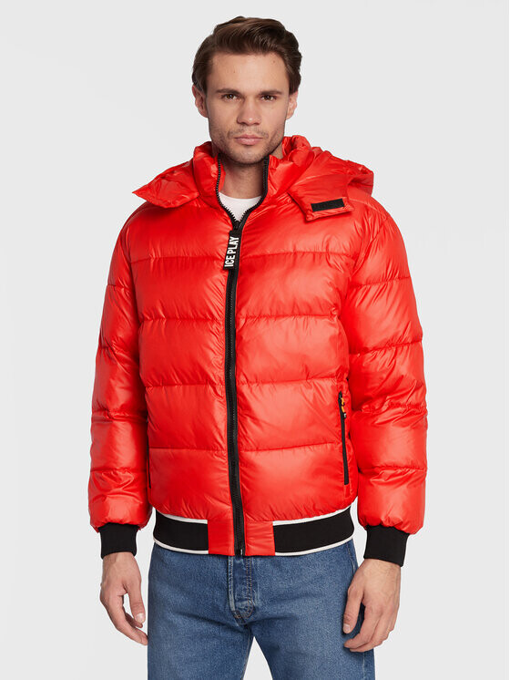 Пуховик стандартного кроя Ice Play, красный
Пуховик стандартного кроя Ice Play, красный