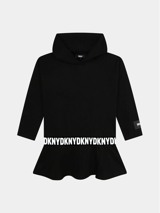 Трикотажное платье обычного кроя Dkny, черный
Трикотажное платье обычного кроя Dkny, черный