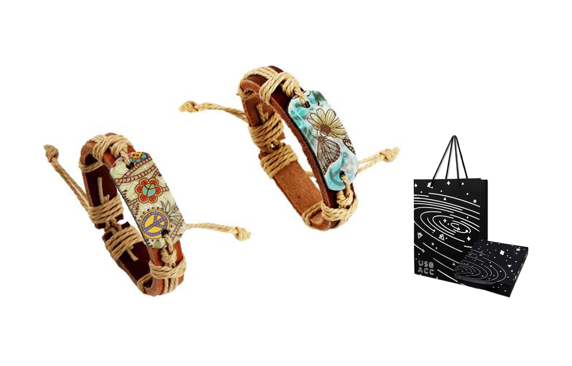 Браслеты из коровьей кожи с хлопково-льняной смесью unisex US8ACC
Браслеты из коровьей кожи с хлопково-льняной смесью unisex US8ACC