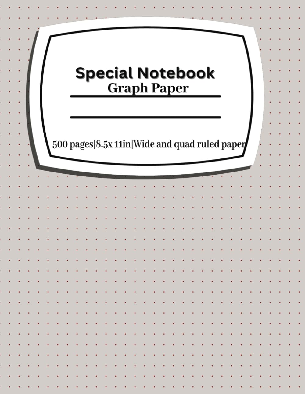 Special Notebook Graph Paper (Independently published)
Special Notebook Graph Paper (Independently published)