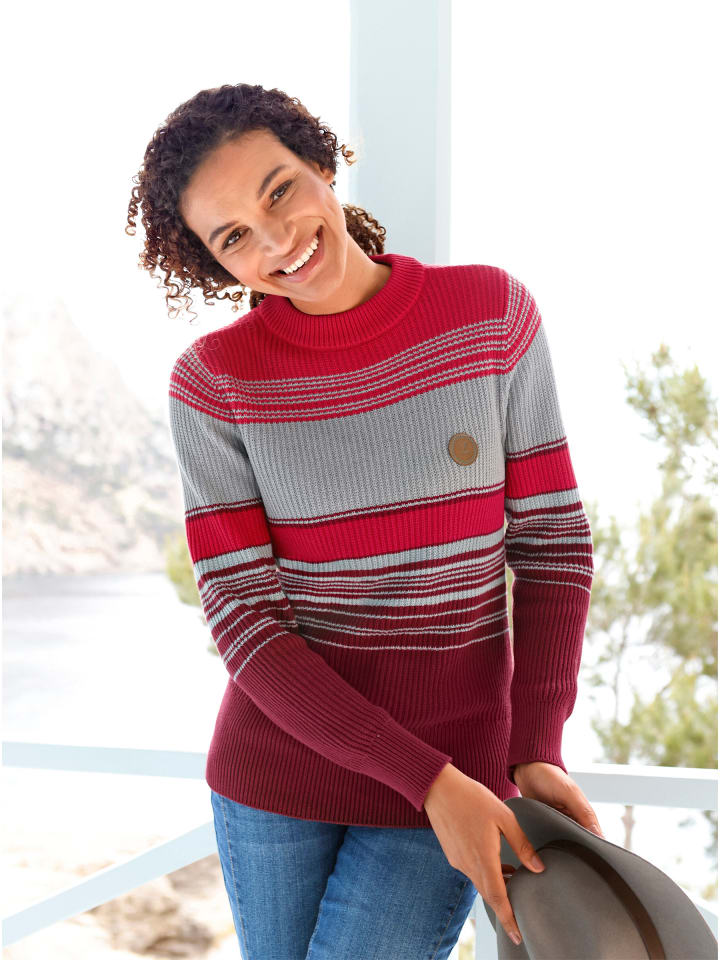 Свитер с воротником-стойкой в темно-красно-сером цвете WITT WEIDEN
Свитер с воротником-стойкой в темно-красно-сером цвете WITT WEIDEN