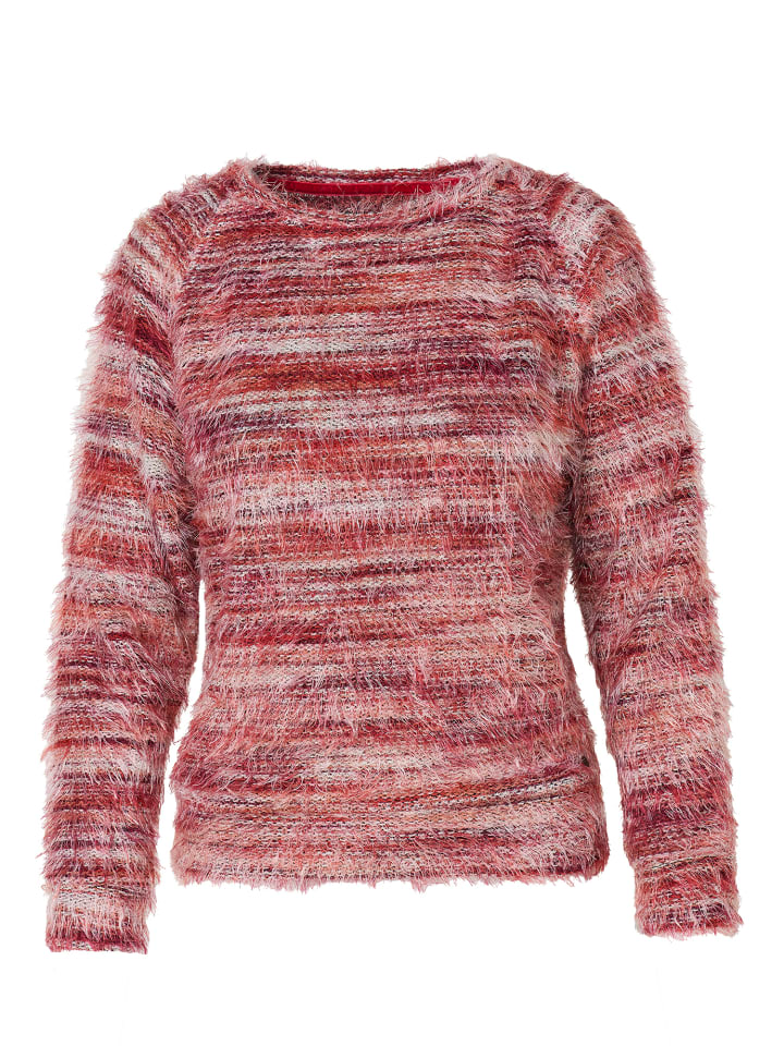 Женский свитер с мягким меховым эффектом, красный. KOROSHI
Женский свитер с мягким меховым эффектом, красный. KOROSHI