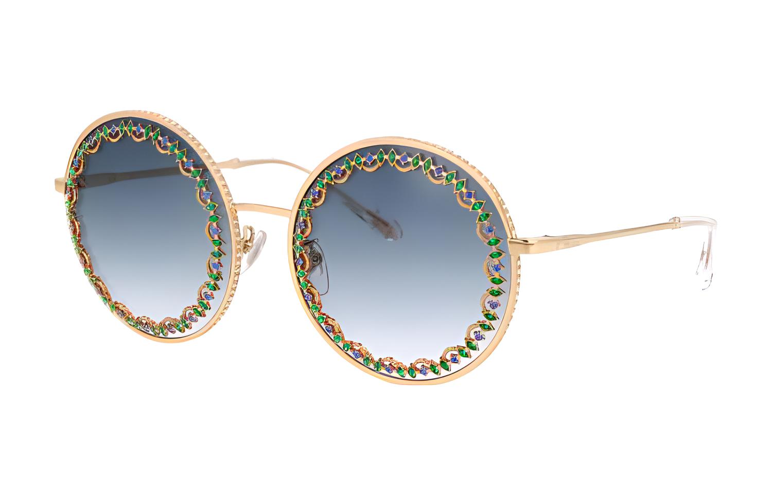 Круглые солнцезащитные очки Chopard, золото
Круглые солнцезащитные очки Chopard, золото